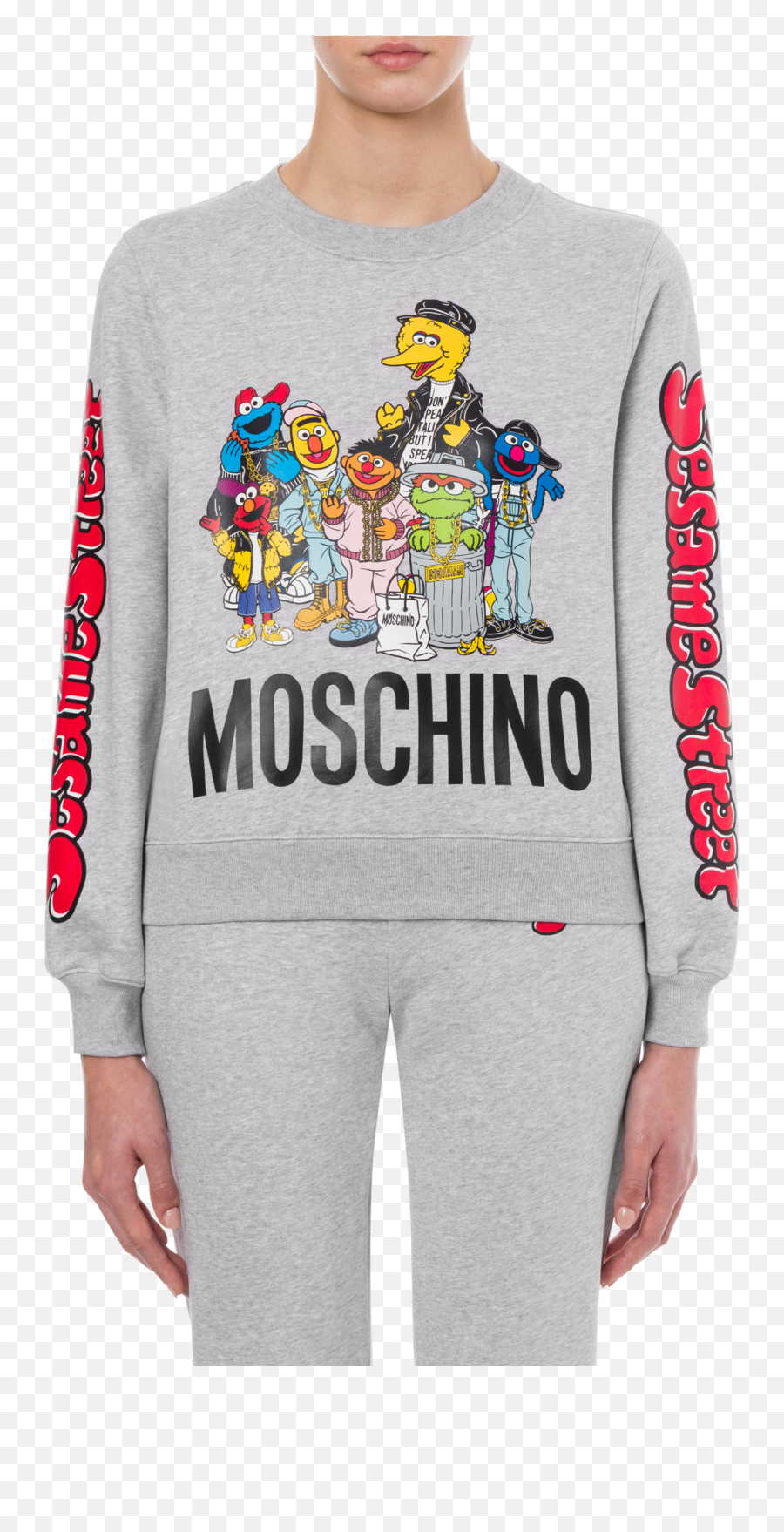 Sesame Street Sweater Womenu0027s Tops Moschino Hong Kong Emoji,Sesame Street Emoticons For Iphone