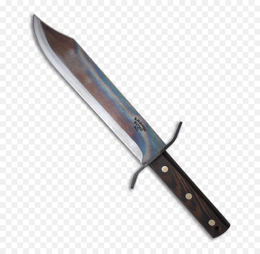 Bowie Knife Weapon Blade Sword - Kitchen Knife Png Download Emoji,Dagger Emoticon