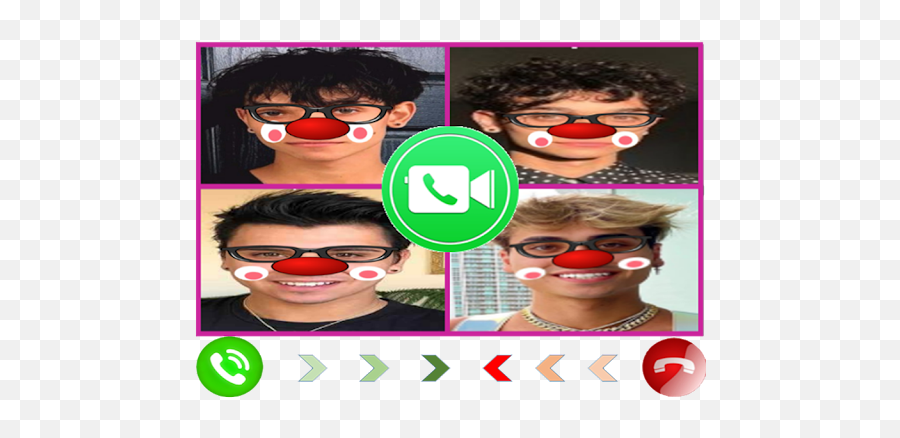 Download Fake Brothers Clown Video Call Free For Android Emoji,Backflip Emoticon