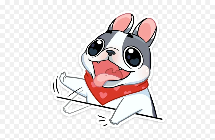 Telegram Stickers Emoji,French Bulldog Emoji Discord