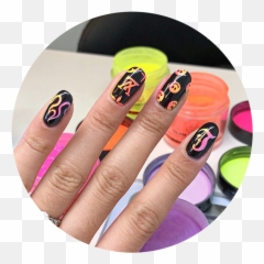 Crazy Bunny Polishnailbarse Emoji,Black Hand Nail Polish Emoji