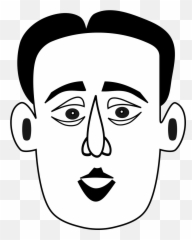 Emotion Face Incredulous - Ulo Clipart Black And White Emoji,Shocked Emotion