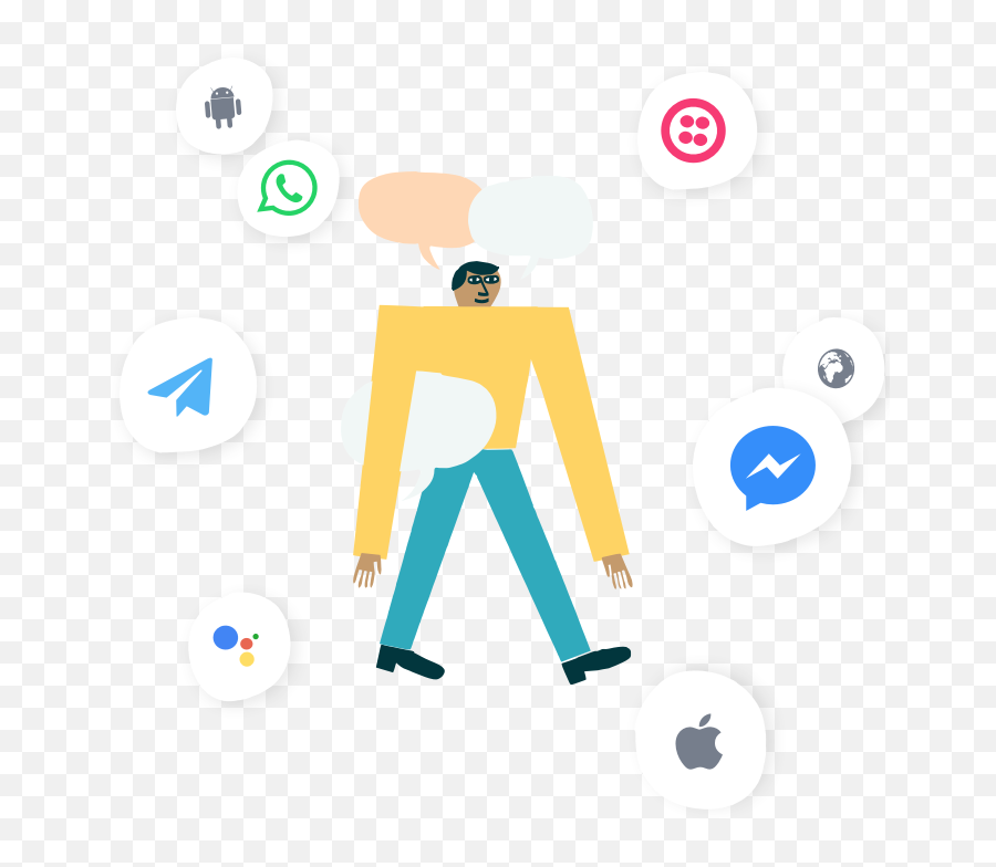 Rich Message Framework Sunshine Conversations - Dot Emoji,Emoji Talk To Text