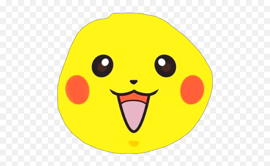 Pikapika Pikachu Sticker - Dibujo Animado De Tank Top Emoji,Pikachu Text Emoticon