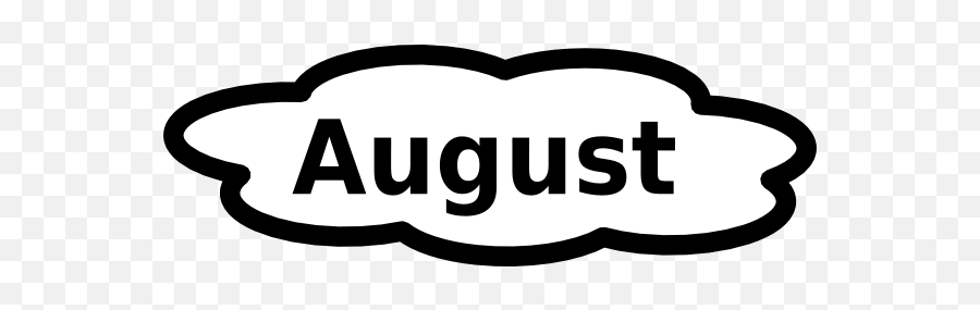 August Clipart Free Clipart Images Image 4 - Clipartix Willamette Esd Emoji,August Emoji