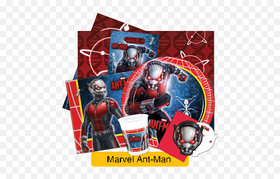 Marvel Heroes Eds Party Pieces - Decoración De Fiesta Del Hombre Hormiga Emoji,Avengers Emojis