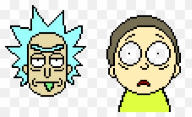 Rick And Morty - Rick And Morty Pixel Morty Emoji,Rick And Morty Emoticons