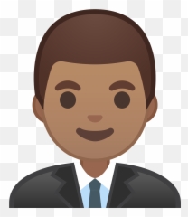 In Tuxedo Emoji With Medium Skin Tone - Man Office Worker Emoji,Tuxedo Emoji