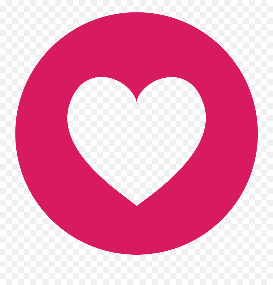 Eo Circle Pink Heart - Red Heart In Circle Emoji,Heart Circle Emoji