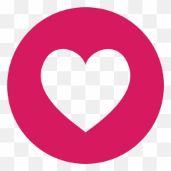 Eo Circle Pink Heart - Red Heart In Circle Emoji,Heart Circle Emoji