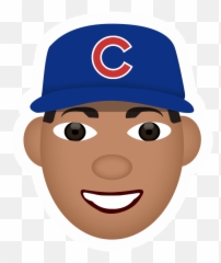 Chicago Cubs On Twitter Addisonrussell Single - Joe Maddon Png Emoji,Pizza Emoji Cap