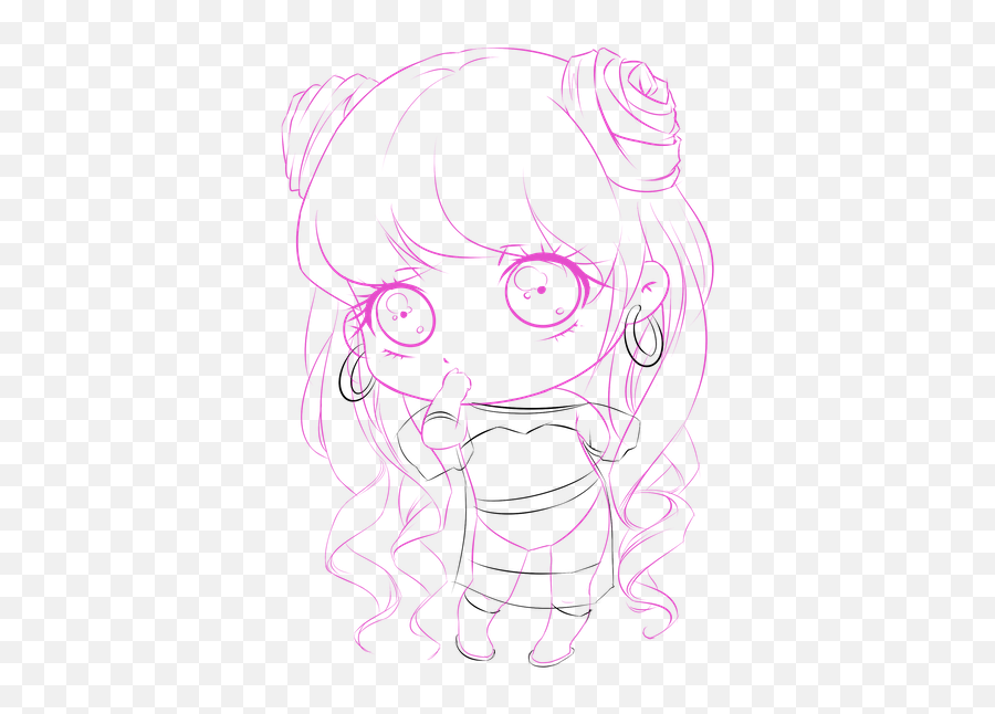 How To Draw A Chibi Girl Emoji,Ways To Draw Chibi Emotions