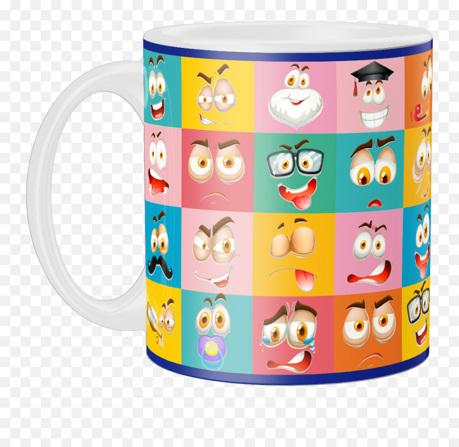 Caneca Personalizada Carinhas - Serveware Emoji,Carinhas Emoticons