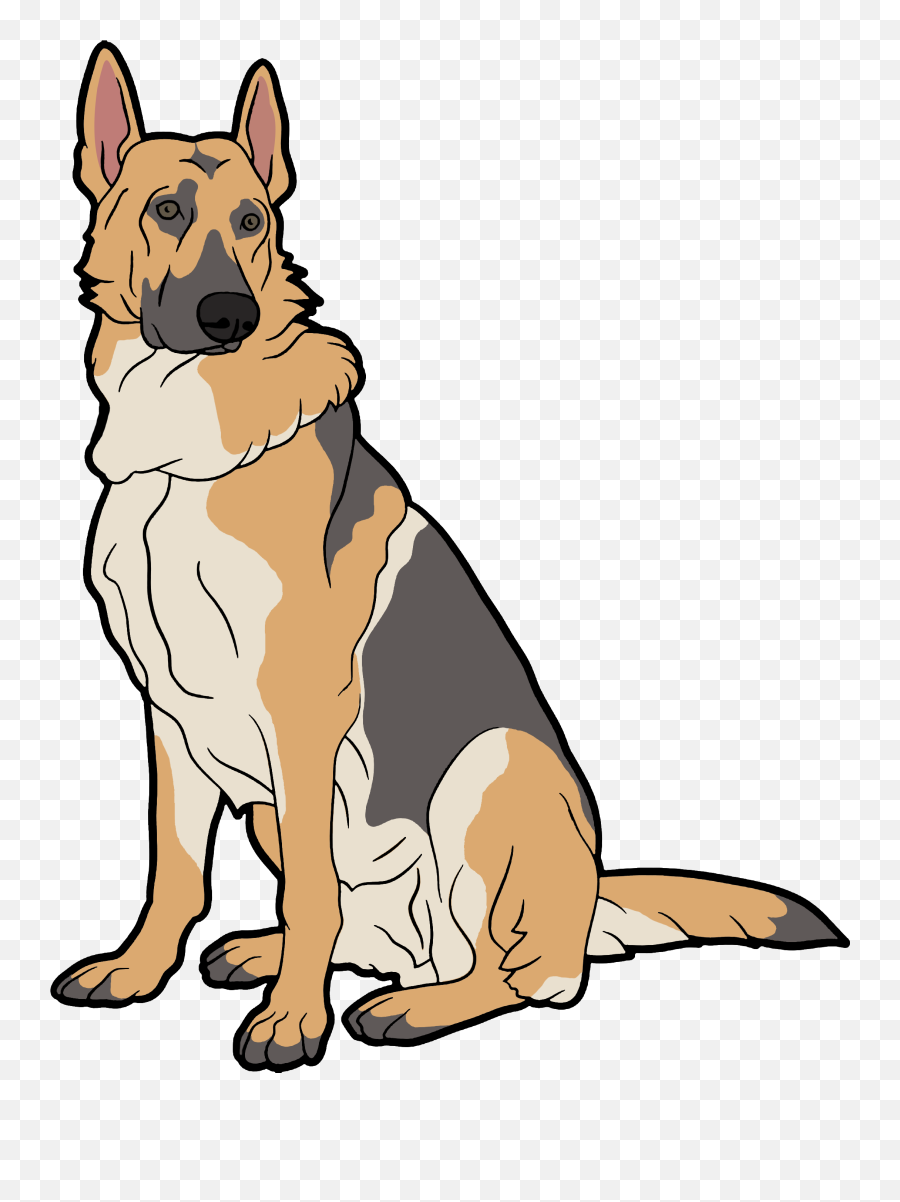 Purpose Alleged Abuse - German Shepherd Dog Clipart Emoji,How To Tell German Shepherds Emotions By Their Ears