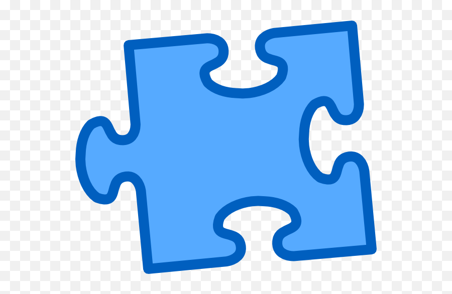 Autism Clipart Puzzle Piece Autism - Blue Puzzle Pieces Clipart Emoji,Autism Puzzle Piece Emoticon