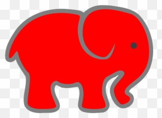 Indian Elephant Red Clip Art - Watercolor Baby Elephant Png Baby Elephant For Clip Art Emoji,Elephant Emoji