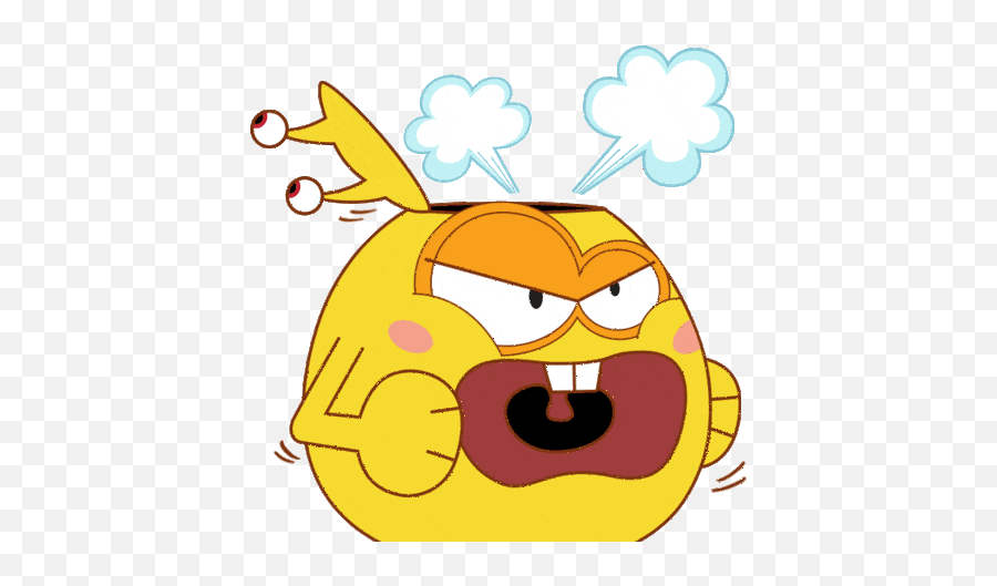 Angry Face Furious Sticker - Happy Emoji,Emojis De Molesto En Facebook