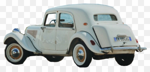 Car Vintage Sticker - Antique Car Emoji,Leg In Traction Emoji