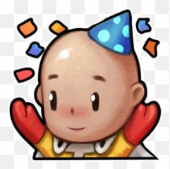 Emotions Stickers For Whatsapp Page 168 - Party Hat Emoji,Emotions Of Saitama