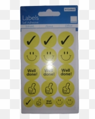 Label Emoji Sticker - Happy,Large Emoji Stickers