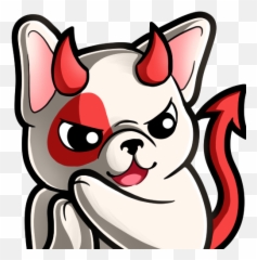 Skellybuddy Bbuddys Twitter - Fictional Character Emoji,Devil Dog Emoticon