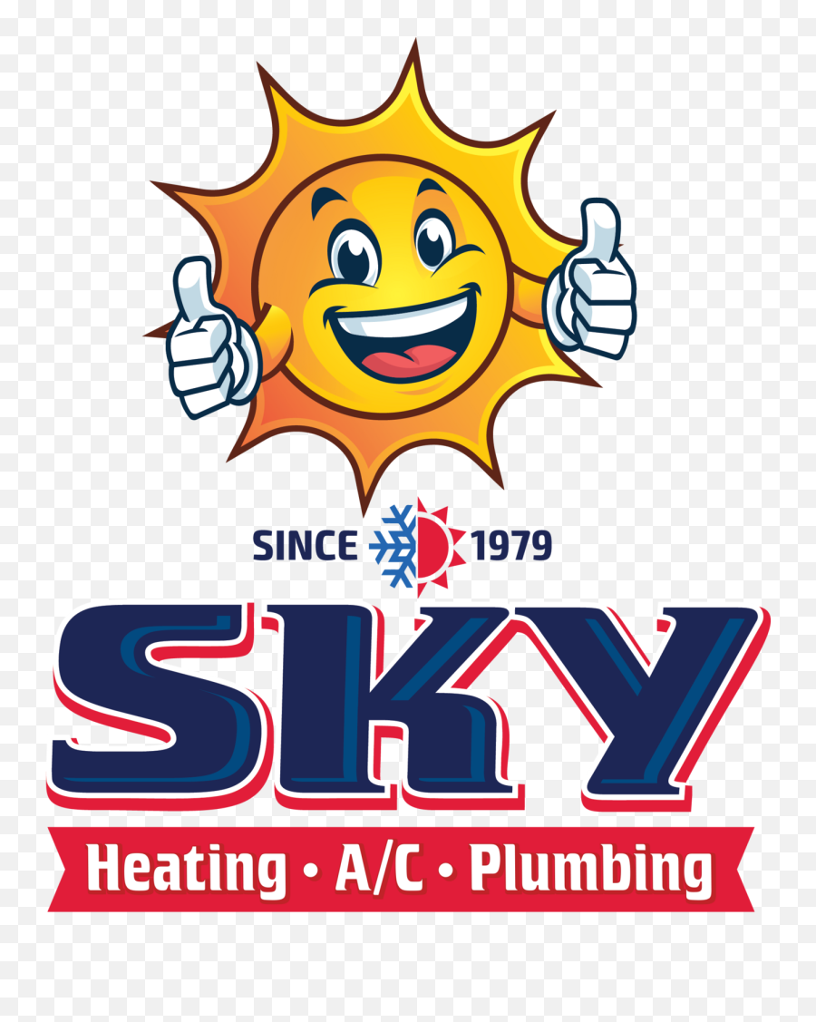 Sky Heating Ac Plumbing - Happy Emoji,Plumbing Emoticon