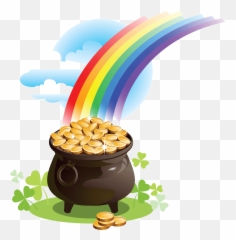 Download Clover March 17 Day Four - Leaf Saint Leprechaun Rainbow Saint Patrick Day Emoji,Spirt Of 76 Emoticon March