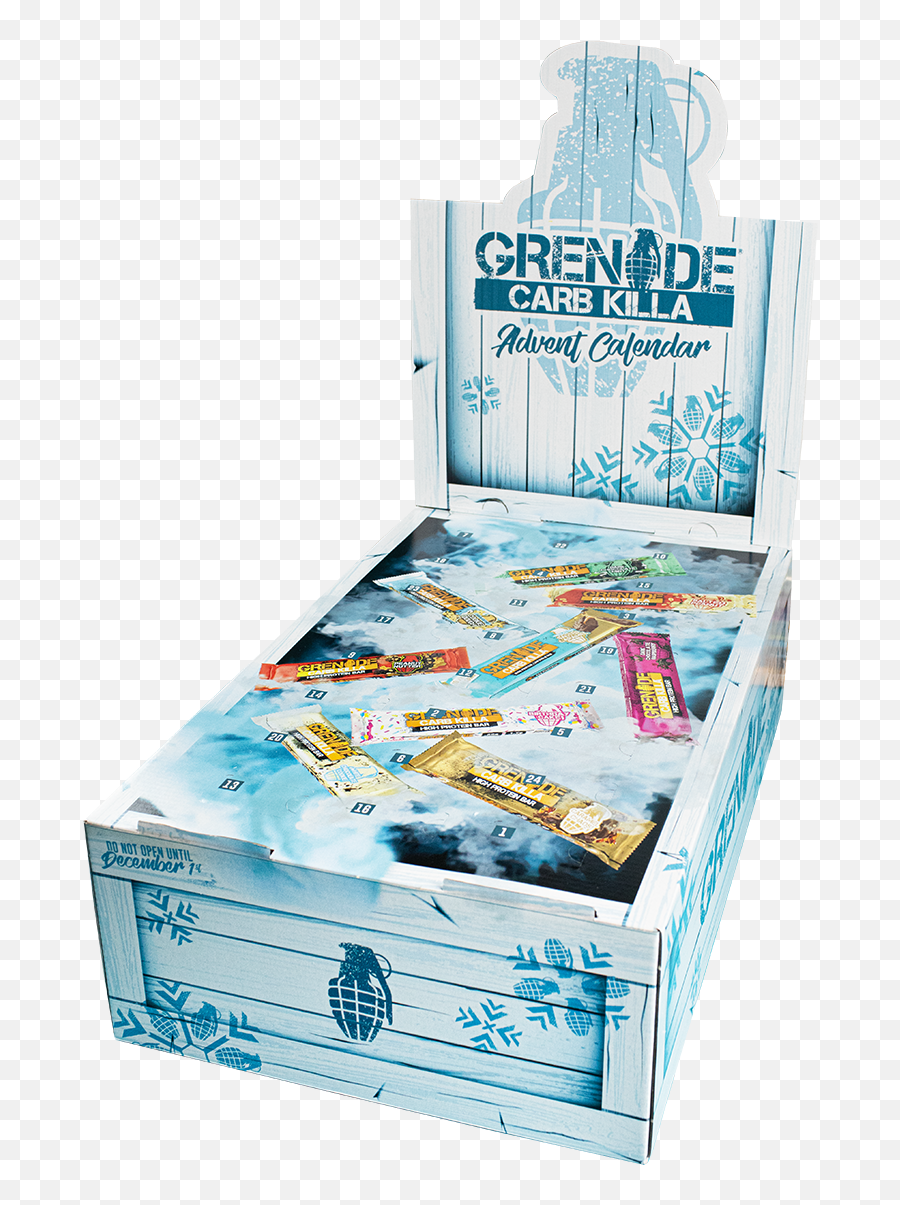 Carb Killa Protein Bar Advent Calendar - Grenade Bar Advent Calendar Emoji,Advent Emojis