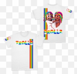 T - 6ix9ine Merch Trollz Emoji,Emoji Dyi Shirt