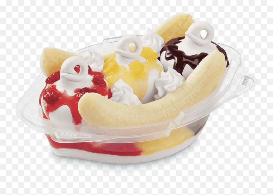 Banana Split - Dairy Queen Banana Split Emoji,Sweet Emotion Desserts Florida