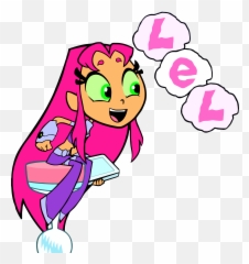 Transparent Starfire Teen Titans Go Emoji,Beast Boy Takes Raven's Emotions On Dates Fanfic