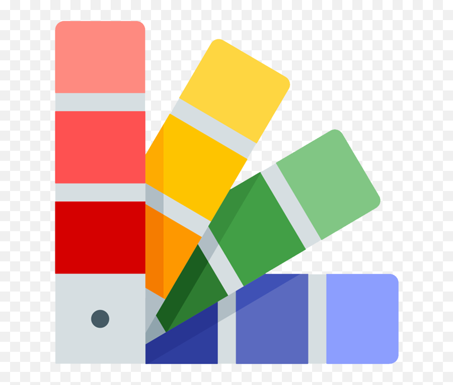 Library Emoji,Color Pallete Emojis