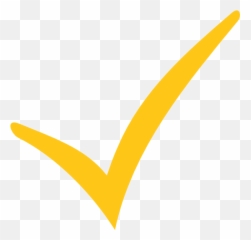 Transparent Check Mark Png Transparent - Yellow Tick Clipart Emoji,Redtick Emoji