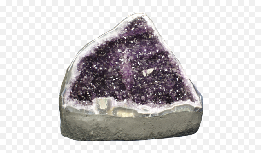 Deep Purple Druzy Crystal Geode Cave Rock Specimen U2013 Ron Emoji,Quartz Rock That Means Emotion