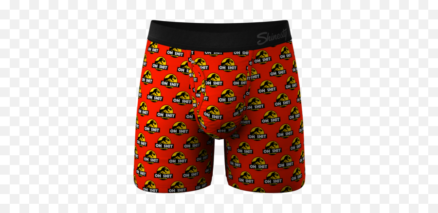 Crayon Long Ball Hammock Boxer With Fly And Cheeky Matching Emoji,Shit Emoji Care Bear