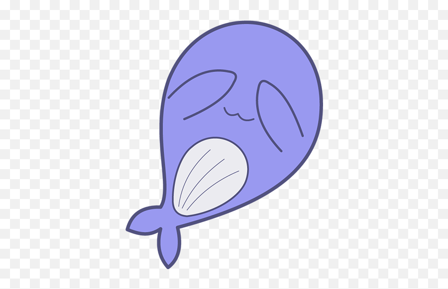 Whale - Cute Stickers By Yuri Andryushin Emoji,Whale Text Emoticon Iphone