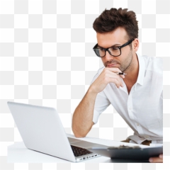 Man With Laptop Png Transparent Png - Free Download On Tpngnet Emoji,Laptop Emoji Guy