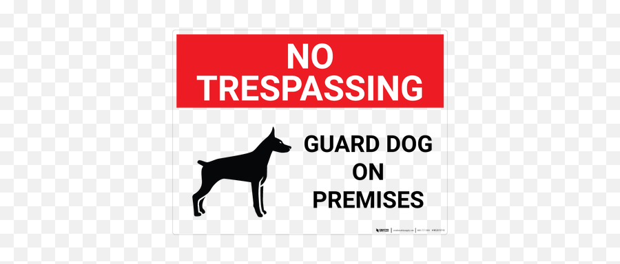 guard-dog-on-duty-yellow-hazard-portrait-wall-sign-emoji-snarling-dog