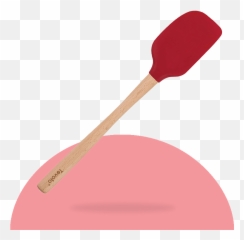 Flex - Core Wood Handled Spatula Snackmagic Build Your Emoji,Cupcake Gif Emoji