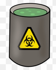Hazardous Symbol - Toxic Waste Clipart Emoji,Triangle Mouth Emoji