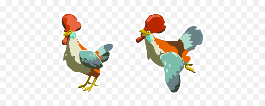 Top Downloaded Cursors - Custom Cursor Cucco Zelda Emoji,Hand Rooster Emoji