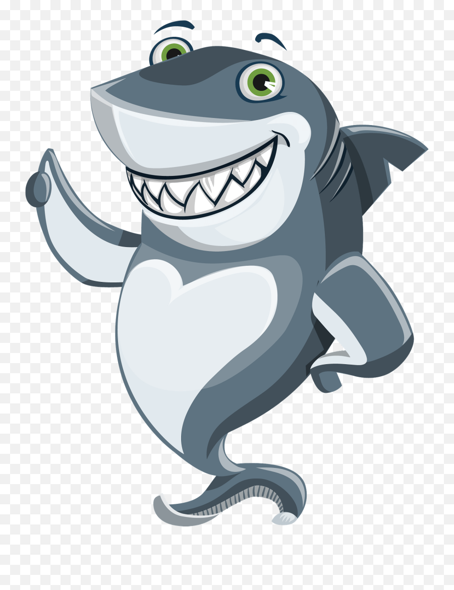 Shark Giving Thumb Up Clipart Free Download Transparent - Animated Shark Doing Thumbs Up Emoji,Animated Thumbs Up Emoji