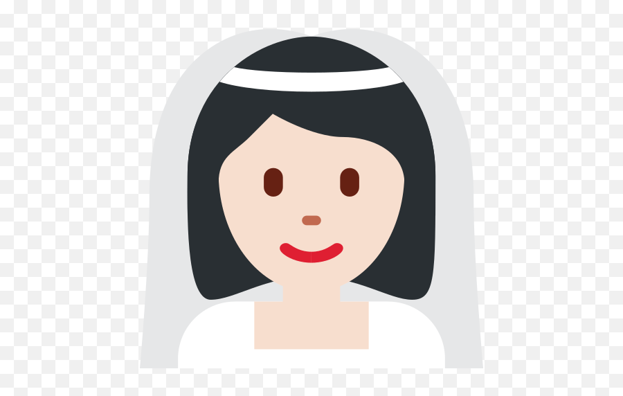 Bride With Veil Emoji With Light Skin Tone Meaning And - Sposa Emoji,Bride Emoticon