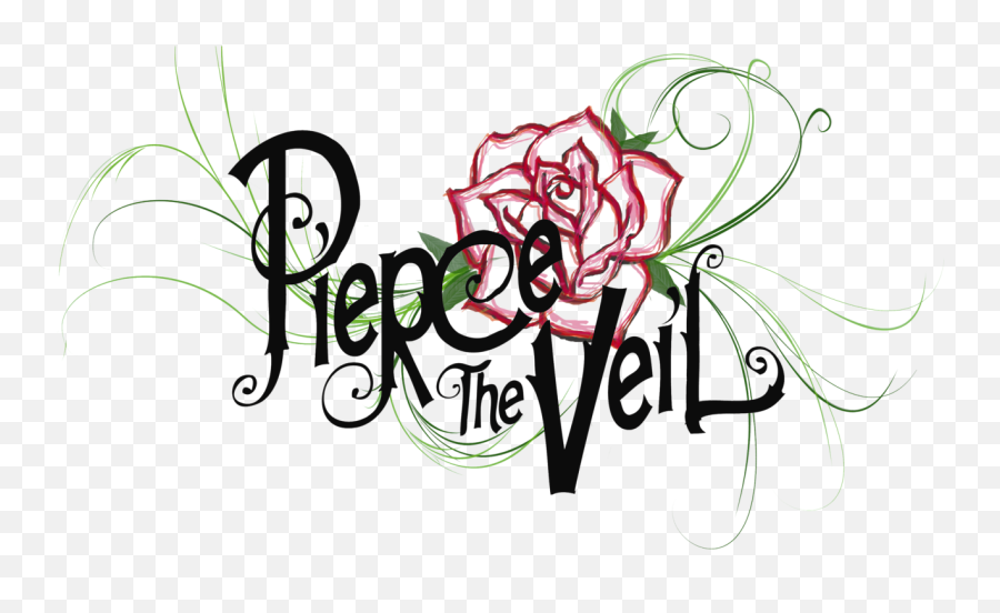 Download Hd Pierce The Veil Logo - Pierce The Veil Wallpaper Pierce The Veil Logo Flower Emoji,Pics Of Emojis Wallpaper