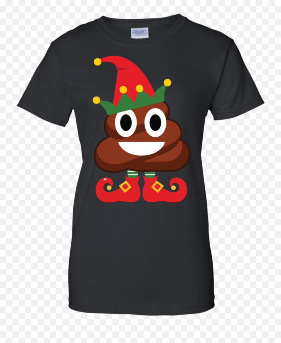 Elf Poop Emoji Funny Christmas Menwomen T Shirt U2013 Tee Support,Emoji 2 Level 51