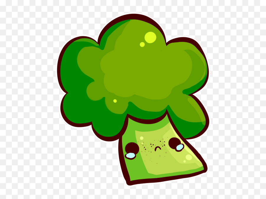 Broccoli Drawing Png Png Image With No - Cute Broccoli Png Emoji,Broccoli Emoji Png