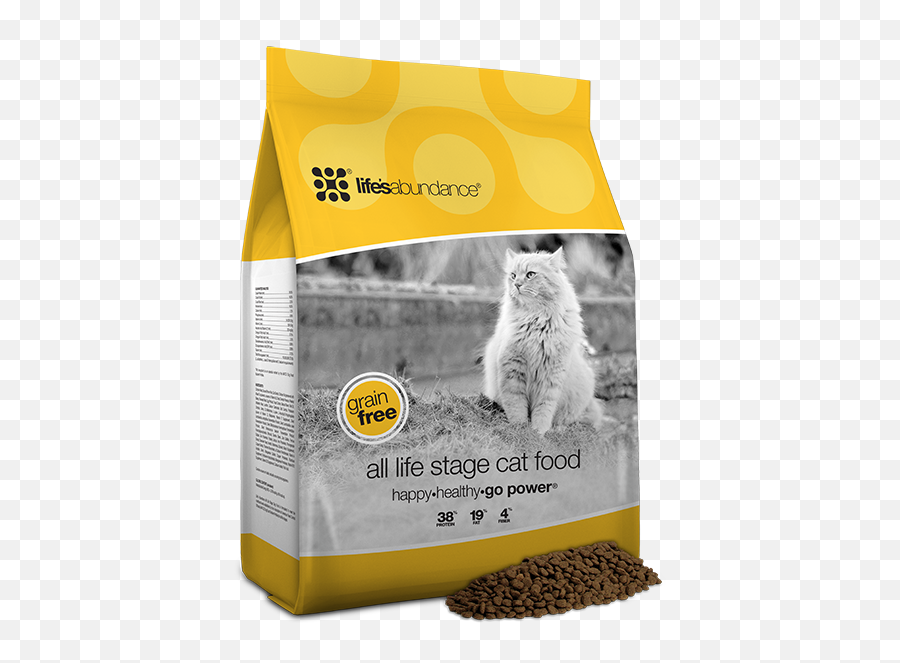 Life Stage Dry Cat Food Premium Grain Free - Lifes Abundance Grain Free Emoji,Cat Emotions Ear Chart