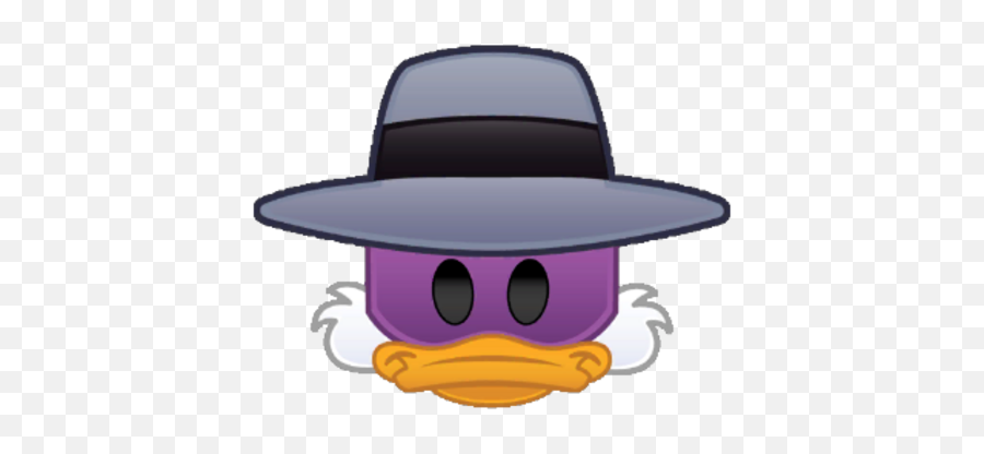 Darkwing Duck - Darkwing Duck Emoji,Heart Eyes Emoji Duck