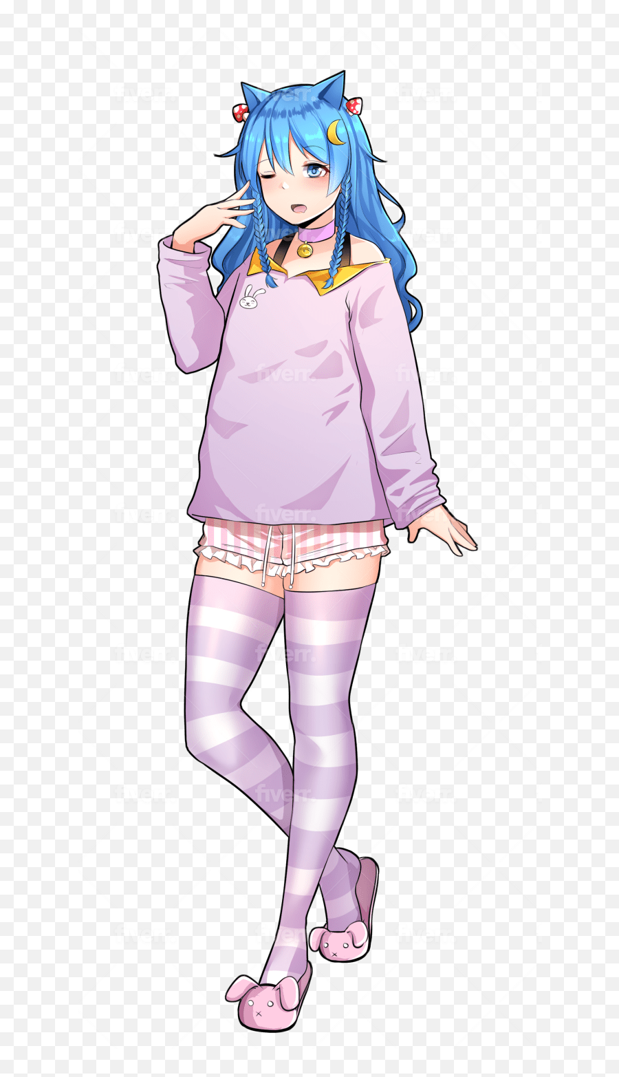 Make Anime Character Design And Nsfw - Girly Emoji,Emotion Logo Anime