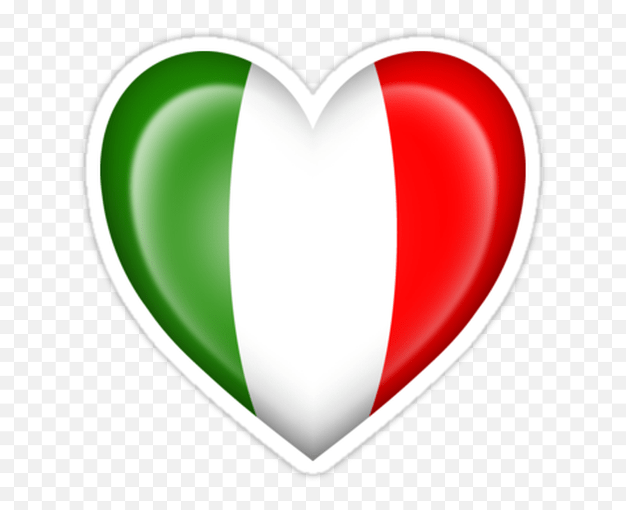 Italian Heart Stickers By Jeff - Language Emoji,Vietnamese Flag Emoji